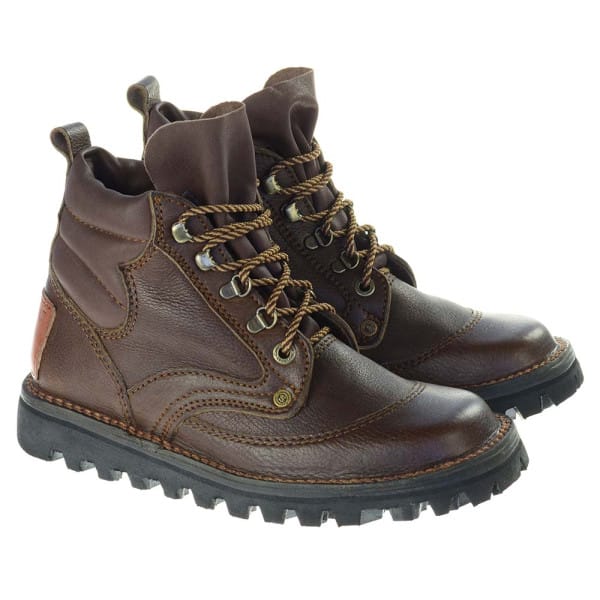 Courteney Selous in Dark Brown Cowhide Leather