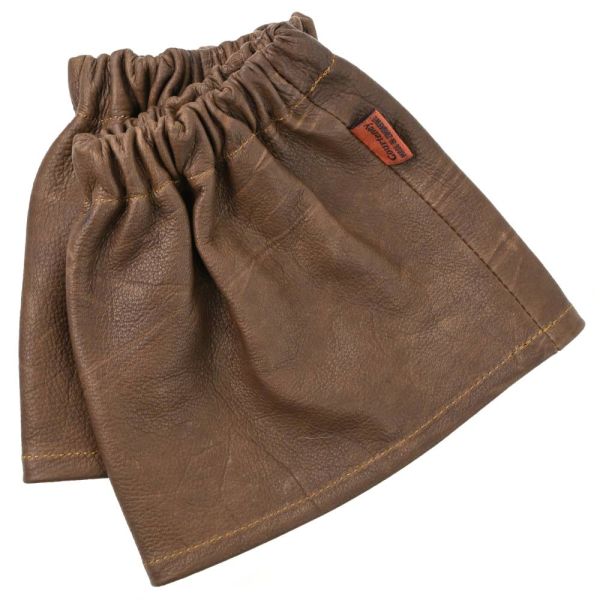 Courteney 200 mm Impala Leather Gaiters with Ankle Elastic