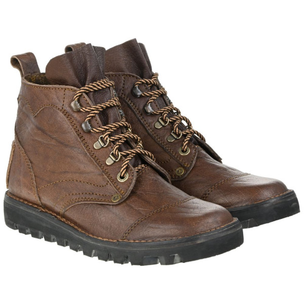 Courteney Scout in Dark Brown Buffalo Leather