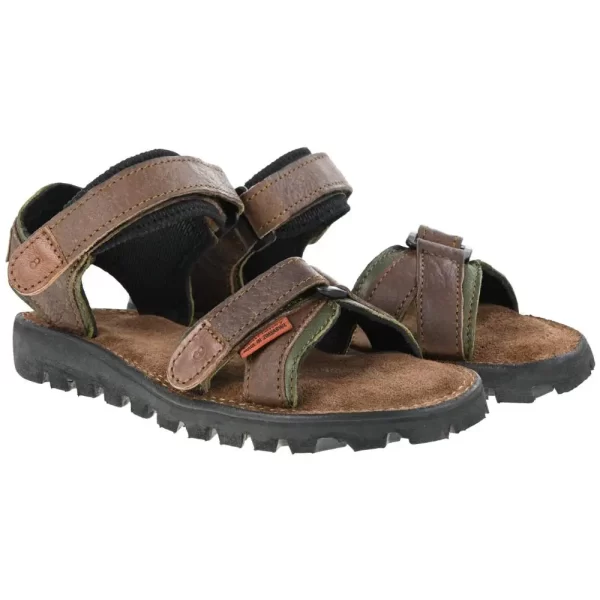 Courteney Adventure in Camo Buffalo Leather